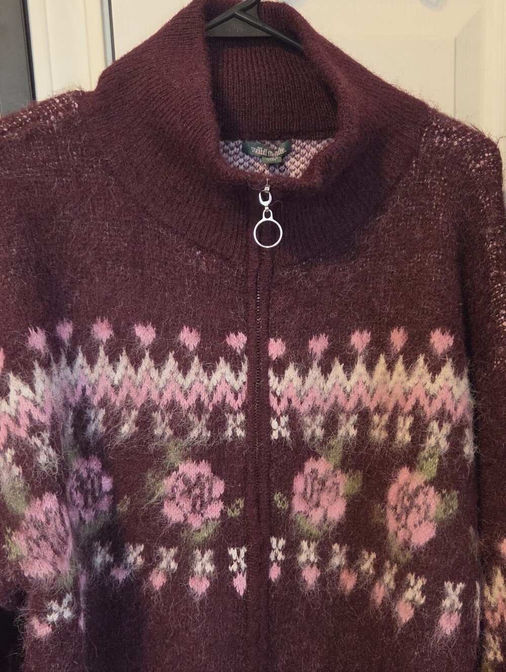 Wild Fable Women's Full Zip Mock Turtleneck Cardigan NWT Sz. Medium